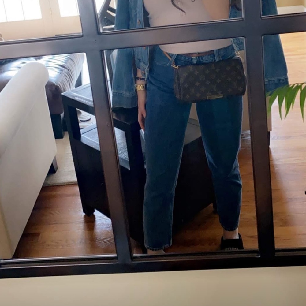 Gap mom jeans
